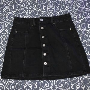 American Eagle Black High Skirt